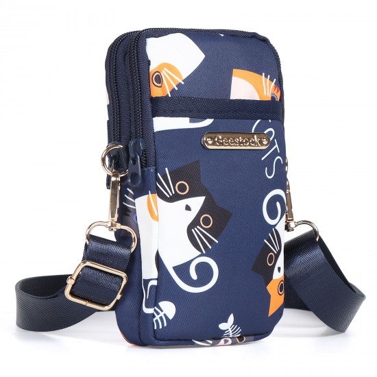 Fashion sports phone arm bag Painted pattern running outdoor men's and women's outdoor small storage bag Fashion sports phone arm bag Painted pattern running outdoor men's and women's outdoor small storage bag